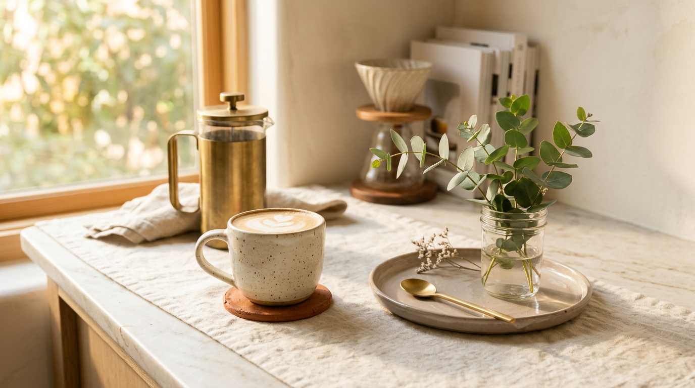 The Coffee Bar Upgrades That Make Mornings Feel Fancy