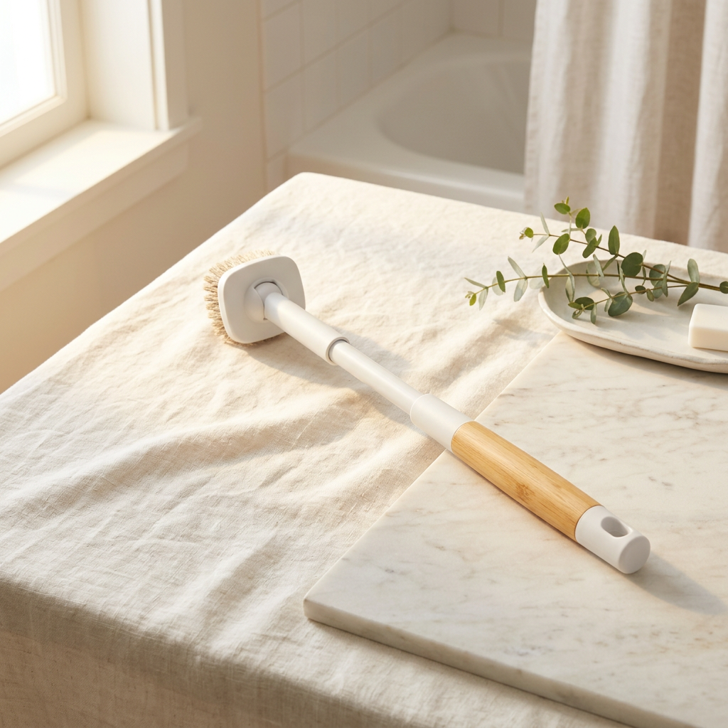 OXO Good Grips Extendable Shower, Tub and Tile Scrubber — 42 inch