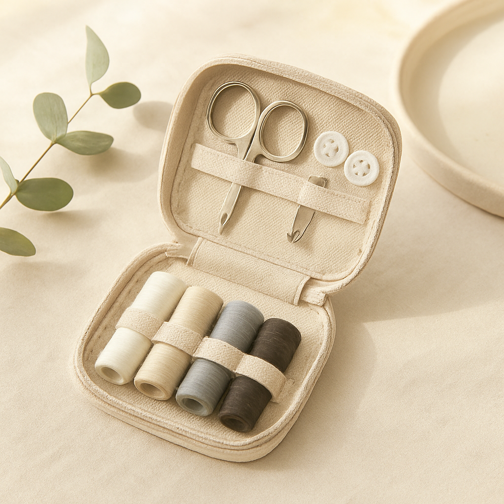 Amazon Basics Portable Travel Sewing Kit