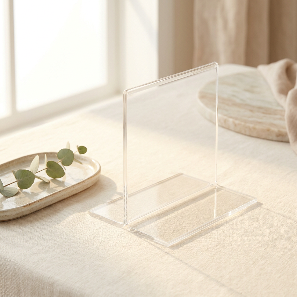 HBlife 6 Pack Clear Acrylic Shelf Dividers