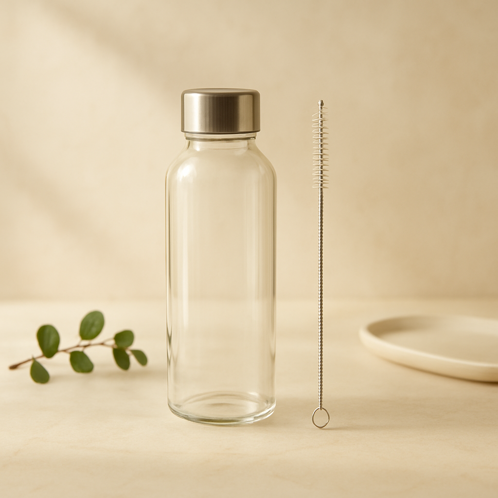 Holikme 6-Pack Bottle & Straw Brush Set