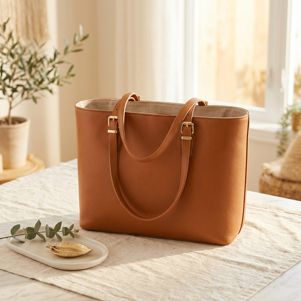 LOVEVOOK Laptop Tote Bag with Cup Holder, 15.6 Inch