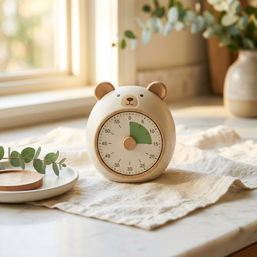 Visual Timer for Kids – Animal Silent Countdown Timer (60 Minute)