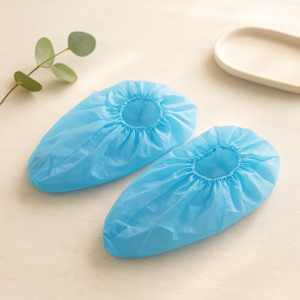Blue Shoe Guys Premium Disposable Boot & Shoe Covers, 100 Pack