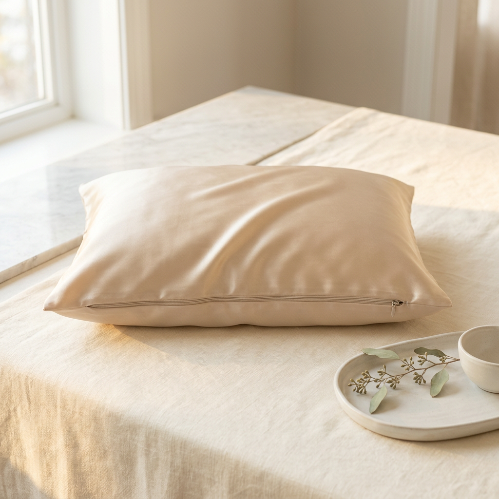 Kitsch Satin Pillowcase with Zipper