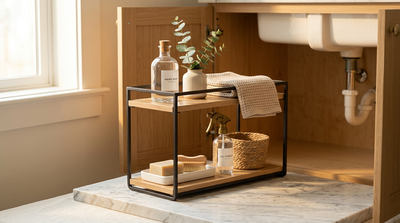 The Under-Sink Storage Finds That Fix the Worst Cabinet in the House